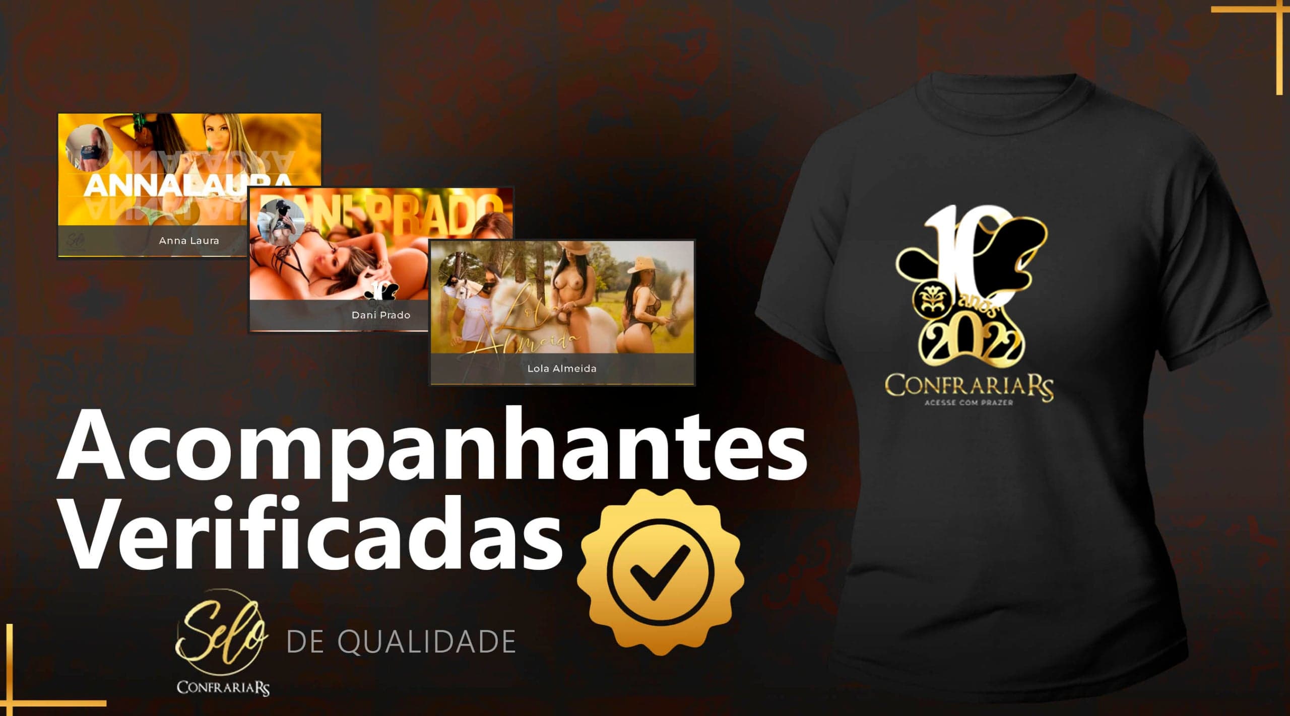 Saiba como identificar uma acompanhante verificada aqui no ConfrariaRS!
