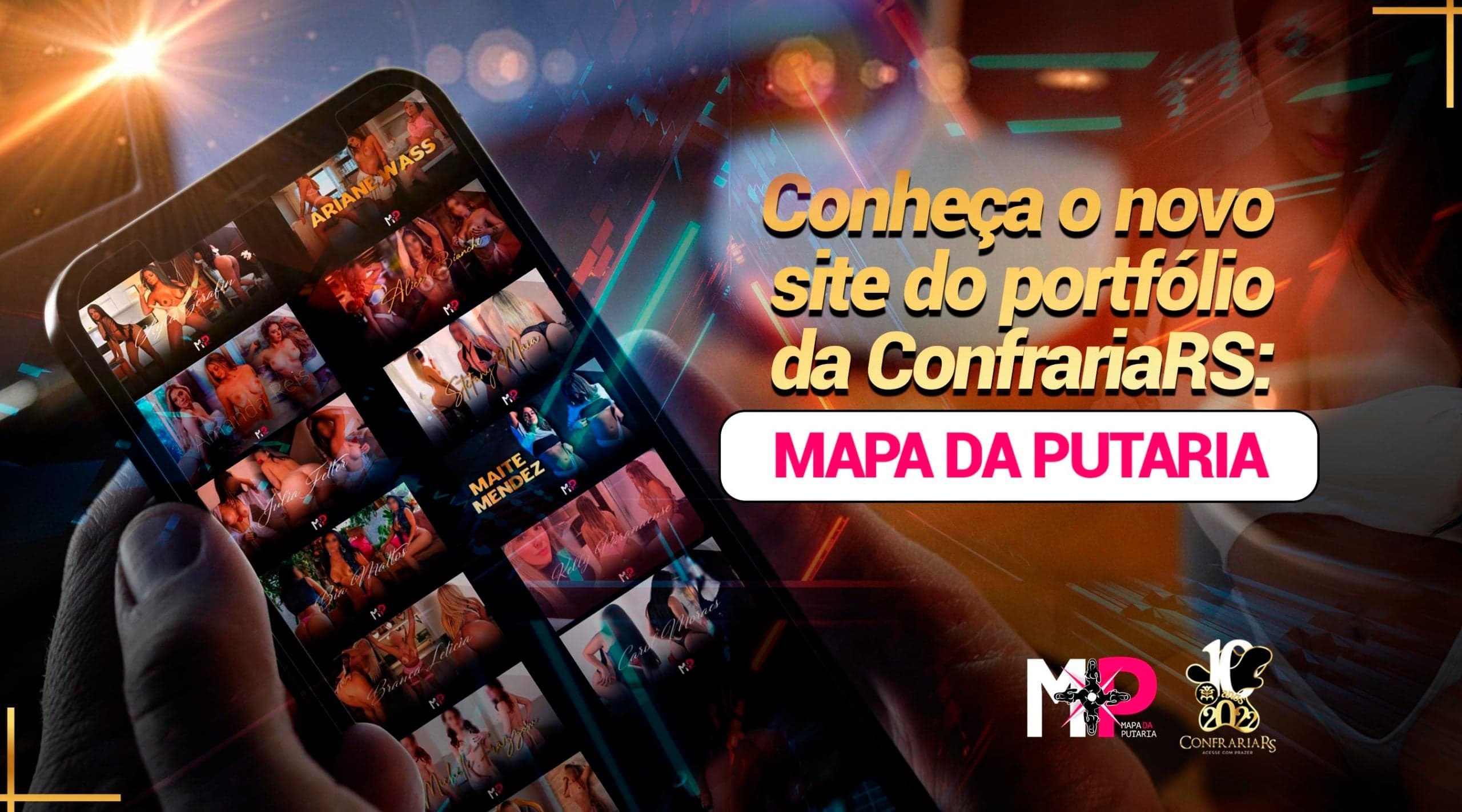 A ConfrariaRS acaba de incluir mais um projeto em seu portfólio: Site Mapa da Putaria!
