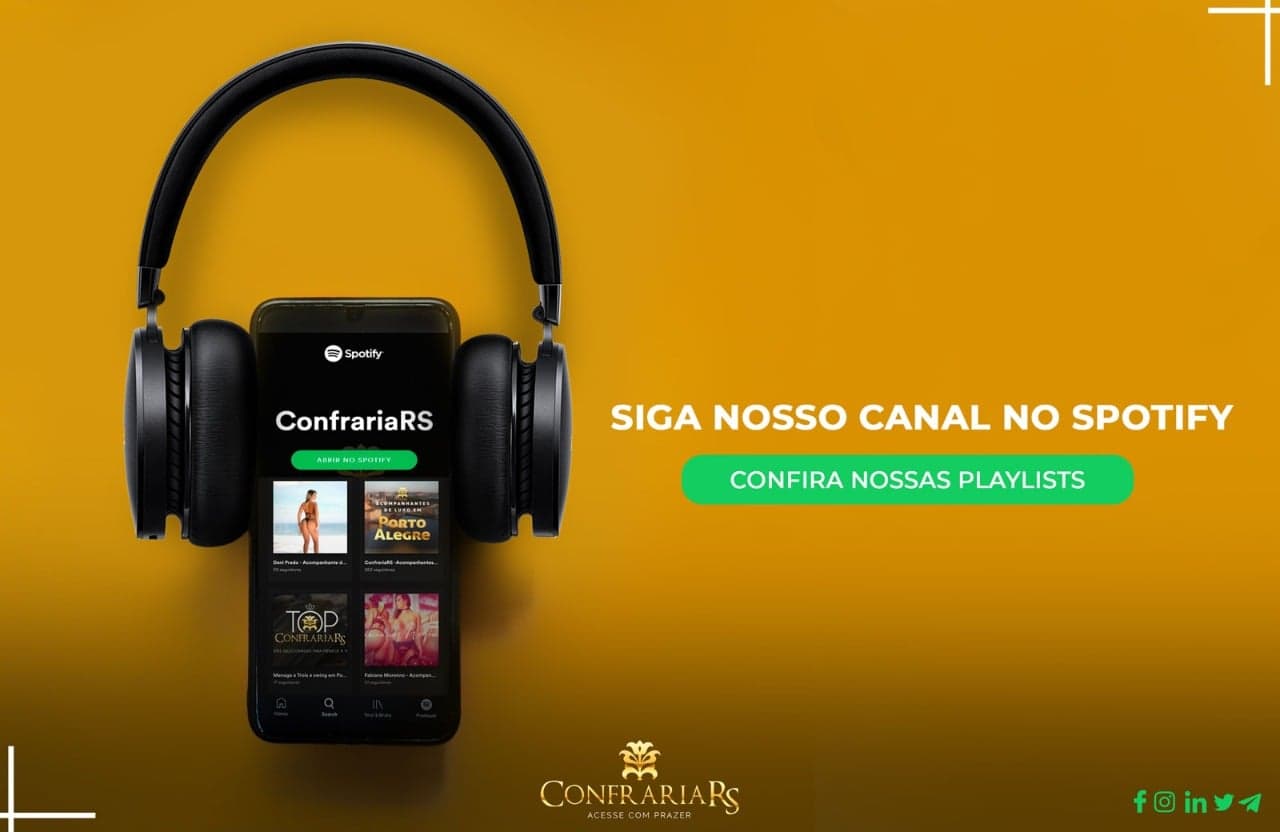 A melhor trilha para a Hora H: Conheça o canal do ConfrariaRS no Spotify