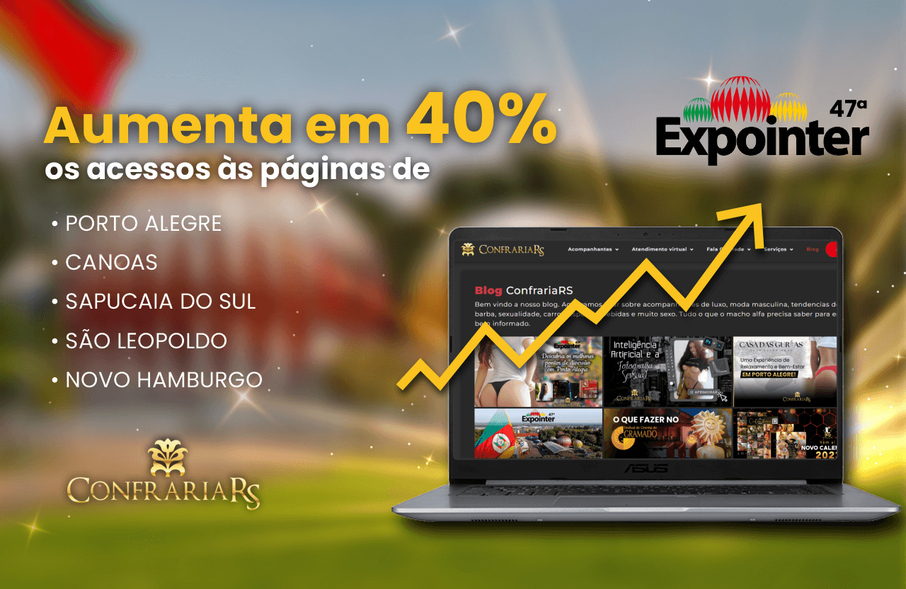 Expointer 2024: Acessos crescem 40% em páginas de Porto Alegre, Canoas e cidades do Vale do Sinos.