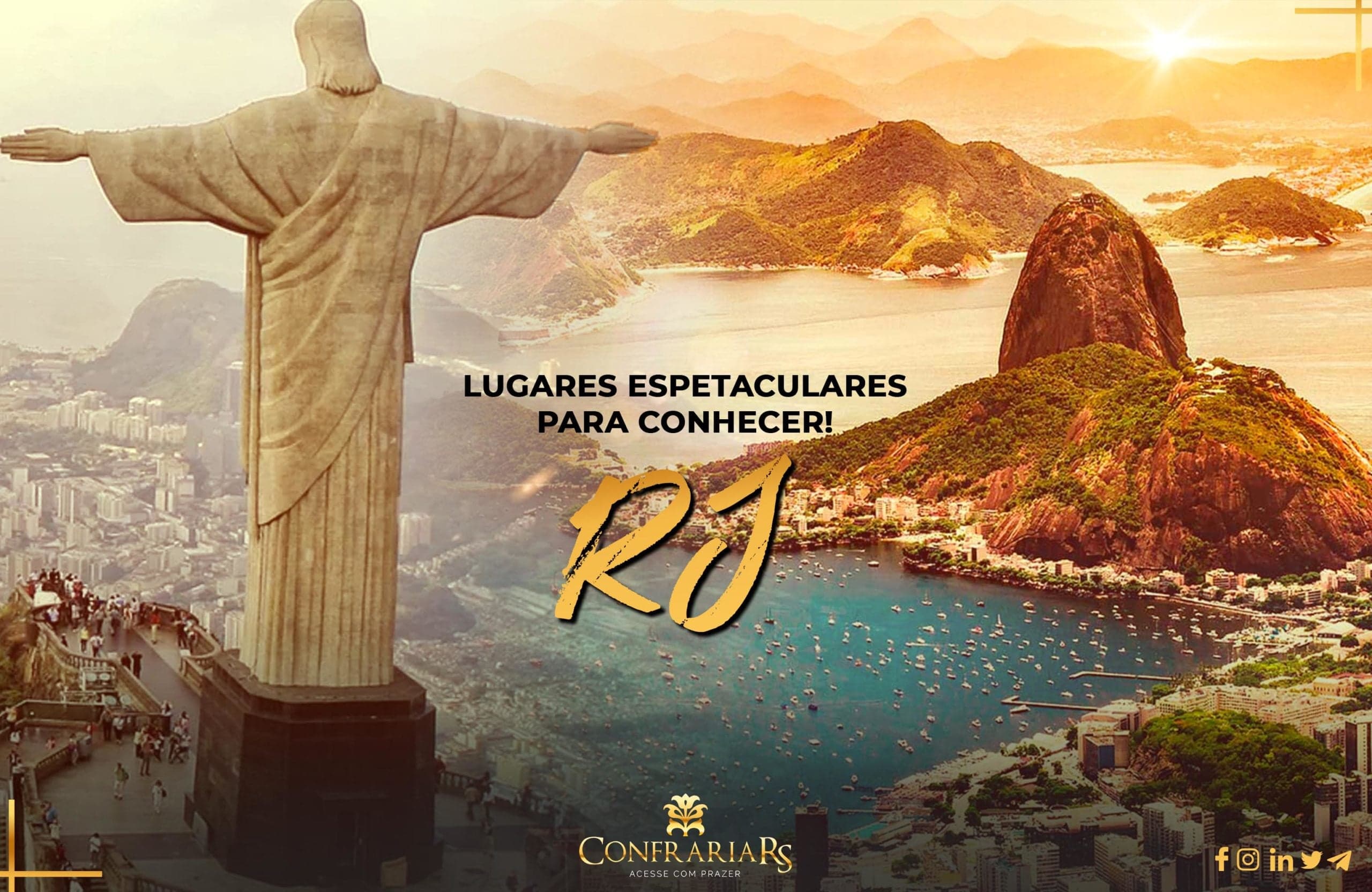 Descubra 3 lugares para conhecer no Rio de Janeiro